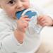 Nattou Cooling Silicone Teether - BPA-Free Mouse Design Water-Filled 13.5x10.5 cm Blue/White - Shop Internationally! - Buy Online on GoSupps.com