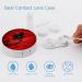 Old Grunge Albania Flag Contact Lens Travel Kit - Portable Cute Contact Box with Mirror for Daily Outdoor Use - Buy Online on GoSupps.com