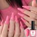 Pink Gel Nail Polish Nail Varnish Set 3 Colors Nude Peach Light Pink Coral Gel Nail Polishes Sets Natural Pale Pink Hot Pink Soak off UV/LED Gel for Christmas DIY Manicure Home Salon Nail Art - Buy Online on GoSupps.com