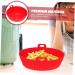Alipis Air Fryer Pad Air Fryers Air Fryer Parchment Paper Household Air Fryer Mat Dad Washable Accessories Red 20X17.3CM - Buy Online on GoSupps.com