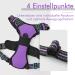 Rabbitgoo Dog Harness for Small Dogs - No Pull Adjustable Control Vest - Breathable Reflective Stripes - Safe Guide - Purple XS - 1 Pack - Buy Online on GoSupps.com