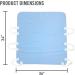 Atcha Ba Washable and Reusable Positioning Bed Pad with Handles  Waterproof Incontinence Underpad (Blue  1-Pack) 34x36 Inch (Pack of 1) - Buy Online on GoSupps.com