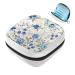 GIAPB Sanitary Napkin Storage Bag Period Bag Tampon Bag Makeup Bag Pad Pouch Blue Flower Background Color1939