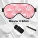 Summer Flamingo Palm Leaves Eye Mask Comfortable Sleep Aid for Deep Sleep Yoga Travel & Meditation 1 Count - Buy Online on GoSupps.com