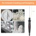 Foam Cutter  Upgraded Electric Hot Knife With Button and Power Light  100-240V/15W Hot Knife 10CM Styrofoam Cutting Pen with Electronic Voltage Transformer Adaptor - Buy Online on GoSupps.com