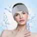 Spa Facial Headband Set - Grey, White, Black Hair Wrap for Women, Girls - Makeup, Skincare, Bath, Gym - Buy Online on GoSupps.com