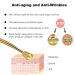 Amirce 3D Face Massager Roller & Gua Sha Tool Set - Gold Facial Skin Care for Women - Buy Online on GoSupps.com