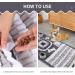 Ieuumler Sniffing Carpet Dog Training Mat - Washable Feed Mat & Intelligence Toy for Natural Feeding & Stress Relief | FC009 Gray & White - Buy Online on GoSupps.com