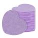 20 Face Sponges for Cleansing | Heart Shape Compressed Sponges for Facial Cleansing | Face Scrub Sponge for Facial Cleansing Exfoliate Masque Makeup Removal Yellow