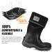 Drycode Rubber Boots | Waterproof 6mm Neoprene | Durable Outdoor Rain Boots | Graphite Black | Size 5-14 - Buy Online on GoSupps.com