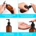 4-Pack 300ml Refillable Shampoo & Lotion Bottles with Waterproof Labels | Empty Soap Pump Dispenser - Buy Online on GoSupps.com
