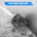 VMVN Compact Toilet Bowl Brush and Holder Set - Silicone Bristles for Deep Cleaning - Floor Standing Grey Design - Buy Online on GoSupps.com