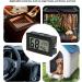 Buy Black LCD HD Digital Thermometer Hygrometer - Accurate Indoor Temperature & Humidity Meter - Buy Online on GoSupps.com
