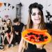 NAUZE Maid Gothic Headband Flower Crown Headband Rose Headdress for Halloween Wedding Day of the Dead(Black) - Buy Online on GoSupps.com