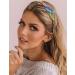 Zoestar Crystal Headband Love Heart Hair Hoop Glitter Elastic Hair Bands Party Custom Hair Accessories for Women and Girls (Colorful) - Buy Online on GoSupps.com
