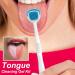 Tongue Cleansing Gel Mouth and Tongue Cleanser Scraper for Adults Recovery Paste Ergonomic Care Kit For Sensitive Gums And Teeth Fresh Breath For Daily Use Home And R - Buy Online on GoSupps.com