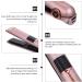 FOMIYES Professional Iron Curling Iron Mini Hair Crimper 2 in 1 Mini Flat Iron Curling Portable Curling Wand Travel Beard Girl Rose Gold - Buy Online on GoSupps.com