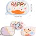 Cozlly 4PCS Soft Cotton Baby Bath Sponges - Gentle Bath Wash for Newborns, Infants, and Toddlers - Buy Online on GoSupps.com