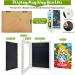 Yizemay A4 Children's Picture Frame - Perfect for Kids' Drawings | White Frame for Children's Art - Buy Online on GoSupps.com