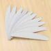 Obahdirry Nail Files D Shape Double Sided Gray White 10 Pieces - Buy Online on GoSupps.com