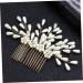 Angoily Bride Headpieces for Wedding Side Hair Comb Hair Claw Clips for Women Goody Hair Clips for Women Hair Combs for Women Crystal Hair Comb Tiara Pearl Accessories Miss - Buy Online on GoSupps.com