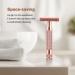 Women's Double Edge Safety Razor - Rose Gold Portable & Reusable Smooth Closed Shave Includes 10 Blades - Perfect for Travel - Buy Online on GoSupps.com