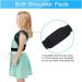 DOUQIFEI Posture Corrector for Kids Teenagers Spinal Support Back Posture Brace Upper Back Brace with Soft Shoulder Pads and Elastic Belts Adjustable Back Straightener Support - Buy Online on GoSupps.com
