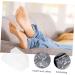 POPETPOP 4 Pairs Footsticker Foot Mask Cracked Heel Socks Foot Exfoliating Masks Peeling Useful Foot Masks Sandwich Container Effective Foot Masks Whitening Accessories Abs - Buy Online on GoSupps.com