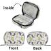 Pfrewn 7 Day Pill Organizer Case | Axolotl Watercolor Travel Pill Box | Portable Weekly Vitamin & Medicine Holder - Buy Online on GoSupps.com
