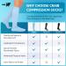 Buy 5 Pairs 3XL Graduated Compression Socks 15-20 mmHg Knee High Support for Men & Women | All-Day Comfort & Relief - Buy Online on GoSupps.com