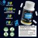 Creatine Monohydrate 2500mg - 180 Gluten Free Capsules (2 Pack) | Non-GMO Enhance Performance - Buy Online on GoSupps.com