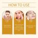  rum pour le visage la vitamine C au curcuma avec acide hyaluronique s rum anti-taches fonc es claircissant le teint uniforme hydratation anti- ge s rum pour le visage jour et nuit (4 pi ces) - Buy Online on GoSupps.com