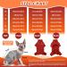 Buy Hjyokuso Sphynx Cat Clothing - Breathable & Soft Sweaters for Sphynx Cornish Rex Devon Rex - XS Red Cat Shirts & Mantles - Buy Online on GoSupps.com