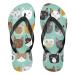 Mnsruu Cute Cat Faces Animal Flip Flops Flip Sandals Slippers Hotel Spa Bedroom Travel L for Men Women