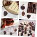 HOMSFOU 12pcs Chocolate Decor Shop Display Prop Faux Dessert Bulk Pvc Little Vacation - Buy Online on GoSupps.com