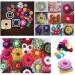 8pcs Frame Loom Kit with 4 Pom Pom Maker & Knitting Wool - Round/Square Looms Craft Kit - Instructions Included - Buy Online on GoSupps.com