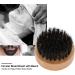 Beech Wood Beard Brush Boar Bristles Brush Sweep Hair Brush Face Care Cleaning Grooming Tool - Buy Online on GoSupps.com