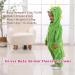 Doladola Baby Boys Girls Green Shark Hooded Onesie | Infant Pajamas Romper 0-3 Months - Buy Online on GoSupps.com