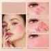 Cream Blush Makeup Color-Changing Blush | Nude Makeup Lip Balm Glossy Blush - Long-Lasting Warm Blush Multifunctional Blush for Cheeks  - Buy Online on GoSupps.com