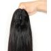 Ponytail Extensions 26Inch Heat Resistant Pony Tail Hair piece For Women Straight Claw Clip On Ponytail Hair Extensions Ponytail Hair Extension for Women(26inches) - Buy Online on GoSupps.com