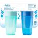 Dr. Brown's Milestones Cheers 360 Training Sippy Cups 2-Pack Blue & Aqua 10oz BPA Free - for Babies and Toddlers 9m - Buy Online on GoSupps.com
