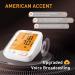 Yuwell 2022 Blood Pressure Machine: Automatic Digital BP Monitor for Home Use with Speaker, Large Cuff, Backlit Display, AC Adapter - 2 Users, 198 Recordings - Buy Online on GoSupps.com