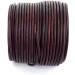 1.5mm Dark Brown Distressed Leather Cord - 20 Meter Roll for Jewelry Making - Buy Online on GoSupps.com