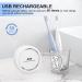 UV Toothbrush Sanitizer & Holder - Portable Eco-Friendly Case with 3-Minute Timer | Rechargeable Toothbrush Covers - Buy Online on GoSupps.com