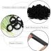 100 Pieces Soft Cotton Mini Hair Ties | No Metal Elastic Bands for Kids & Babies - Perfect for Little Girls - Buy Online on GoSupps.com