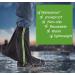 Jsuslife Waterproof Shoe Covers - 1 Pair | Reusable Non-Slip Boot Covers with Zipper | Reflective, 3X-Large | Men and Women Rain Gear for Outdoor Activities - Buy Online on GoSupps.com