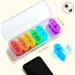 7 Days AM PM Pill Organizer - BPA-Free 2 Times a Day Large Weekly Pills Case for Vitamins and Medicine - Buy Online on GoSupps.com