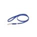 IDC Color & Gray rubberized leash 14 mm x 1.2 m with loop blue-grey Blue-grey 14 mm x 1.2 m (with loop)