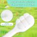 Toddler Toothbrush with Tongue Cleaner | Extra Soft Bristles & Dinosaur Shape | BPA-Free & Ergonomic Grip | Ideal for Kids 1+ - Green - Buy Online on GoSupps.com