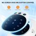 Best Knee Massager with Heat | Cordless Vibrating Relief for Arthritis & Stiff Joints - Multi-Function Screen - Buy Online on GoSupps.com